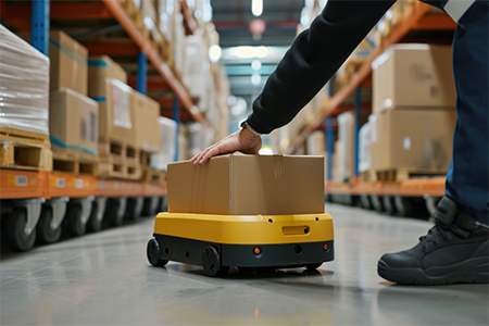 The application of lithium batteries in AGV